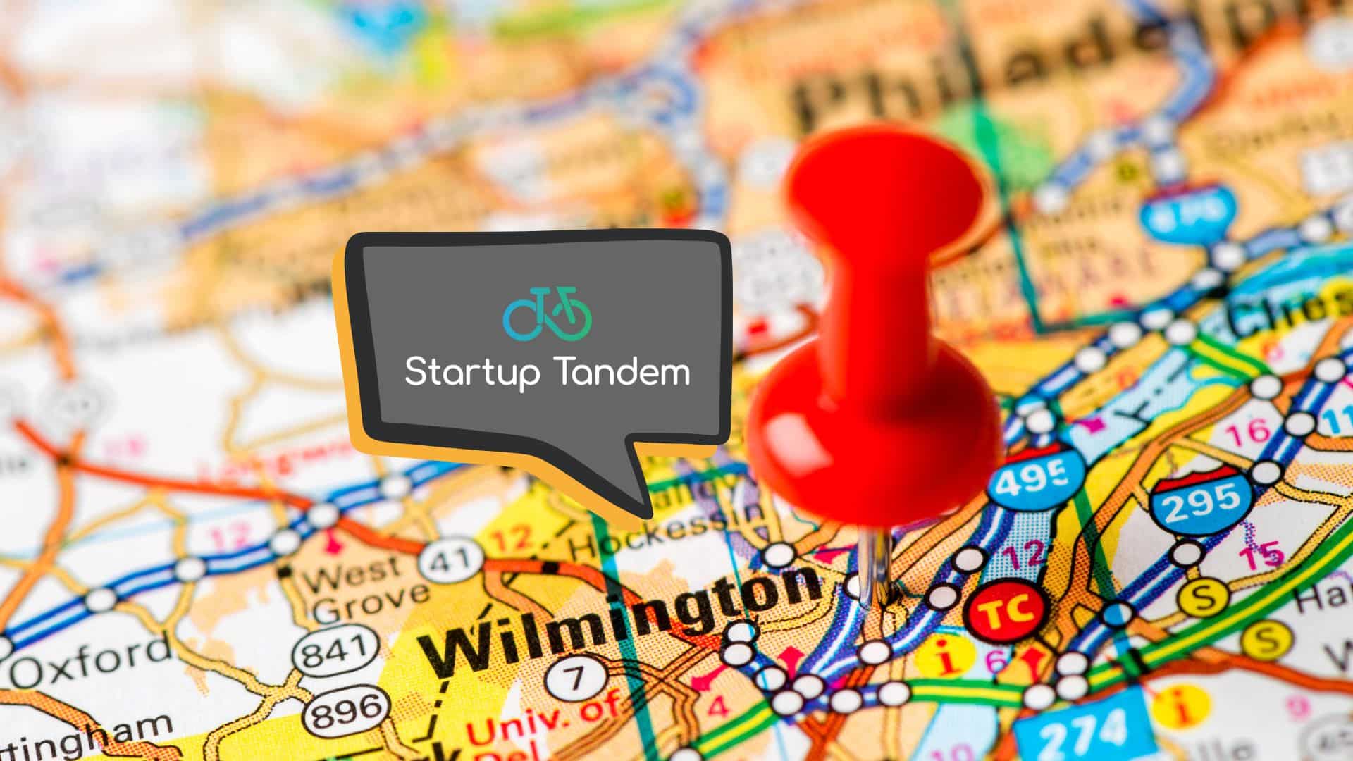 Map of Startup Tandem Location in Wilmington